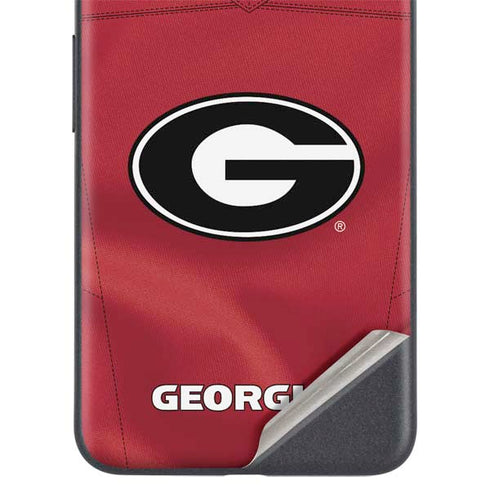 University of Georgia Red Jersey Google Pixel 5 Skin